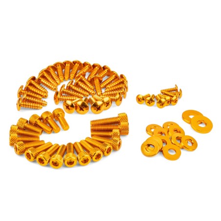 Set viti STR8 oro x carene MBK Nitro/Yamaha Aerox 50cc