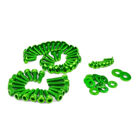 Set viti STR8 verdi x carene MBK Nitro/Yamaha Aerox 50cc
