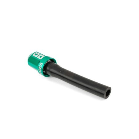 Tank cap vent STAGE6 in turquoise aluminum