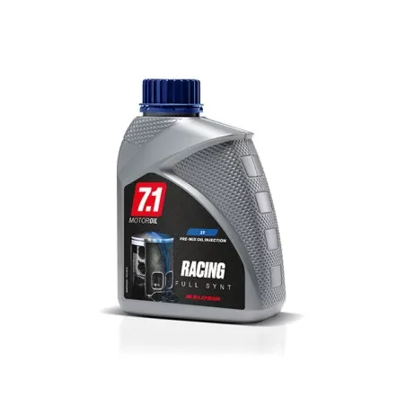 1 lt olio miscela MALOSSI 7.1 Racing Full Synt 2T sintetico x miscelatore