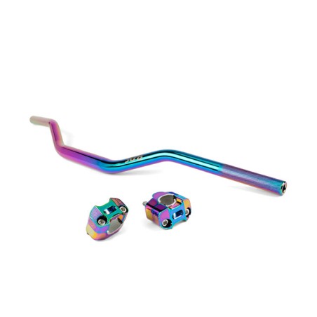 Manubrio + morsetti 28mm STR8 Neochrome