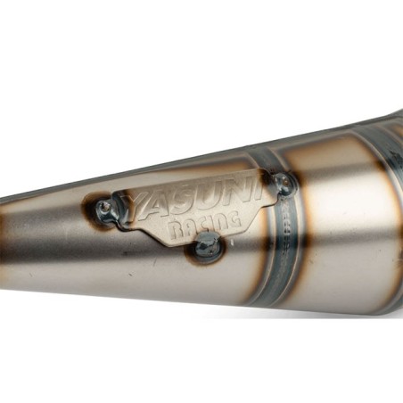YASUNI R2 black exhaust 50/70cc x MINARELLI AM6 - DERBI