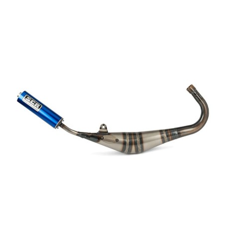 SCR Corse Handmade blue exhaust 50-70 x MINARELLI AM6