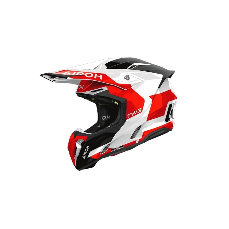 AIROH 2026 Twist 3 Fancy Red Gloss Helmet