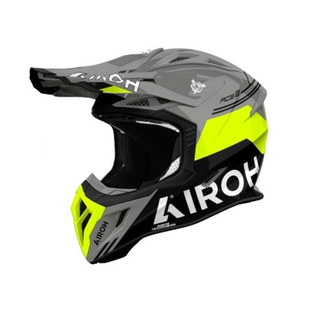 AIROH 2026 Aviator 3 Sunrise Yellow Gloss Helmet