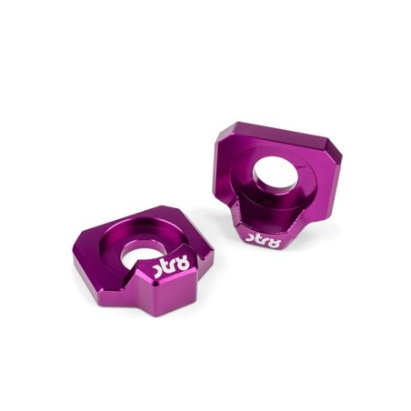 Pair of chain adjusters x beta Sherco 50 yellow