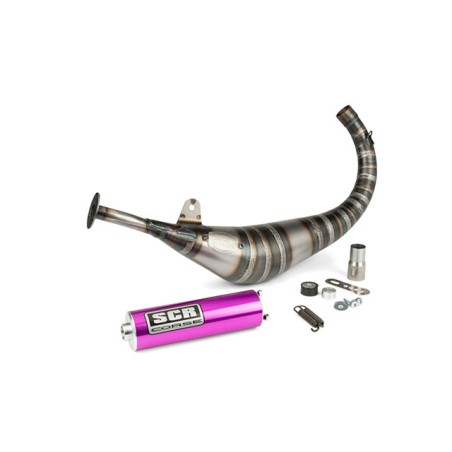 SCR Corse Racing Line 80-90 AM6 Exhaust Purple