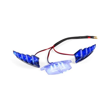 Blue Lights STR8 x Front Fairing Air Vents PIAGGIO Zip SP2
