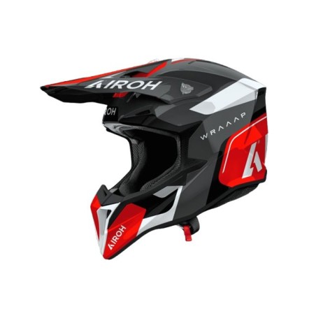 AIROH Wraap 2026 Conquer Red Gloss Helmet