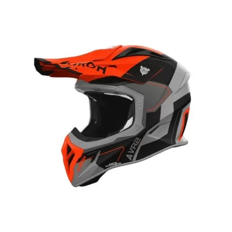AIROH 2026 Aviator 3 Shield Orange Matt Helmet