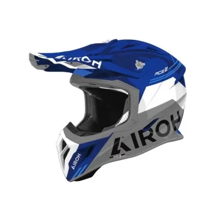 AIROH 2026 Aviator 3 Fury Blue Gloss Helmet