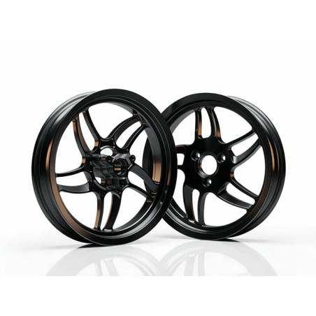 Coppia cerchi RPG da 13 neri x Yamaha Aerox