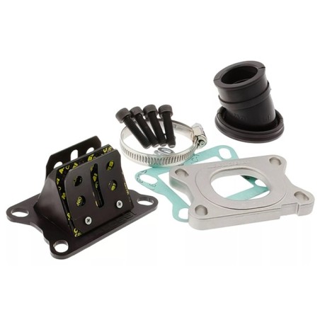 Alimentazione MALOSSI con collettore X360 Ø 21 - 24,5 in FKM x Minarelli AM6 - Derbi