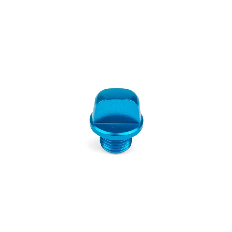 New-Style x STR8 MINARELLI scooter blue gear oil cap