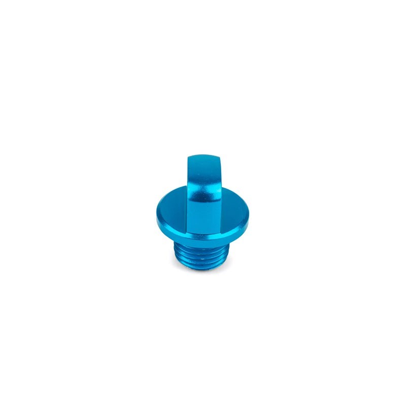 New-Style x STR8 MINARELLI scooter blue gear oil cap