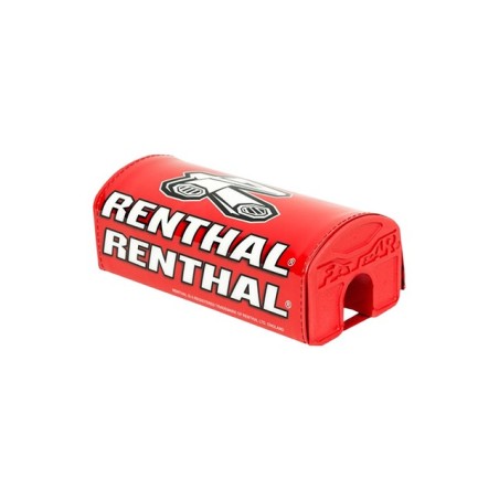 Red RENTHAL bumper for handlebar 28 mm