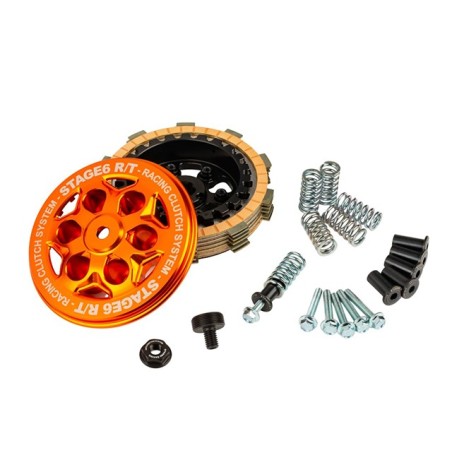 STAGE6 R/T x MINARELLI AM6 clutch kit with 6 discs and 6 springs