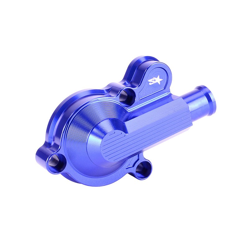 2WIN Coperchio pompa acqua blu x Minarelli derbi euro 3/4
