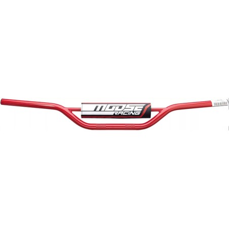 Manubrio universale CR acciaio rosso diametro 22mm