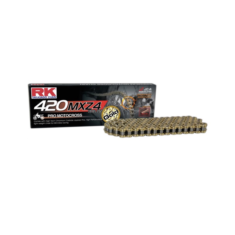 Catena RK 420 MXZ 4 ORO - 140 maglie