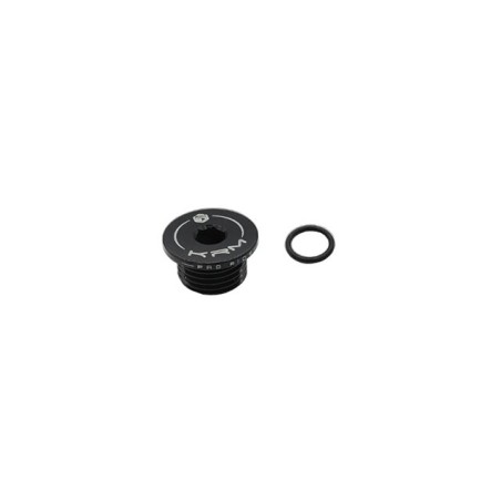 Tappo olio motore nero KRM  x Derbi