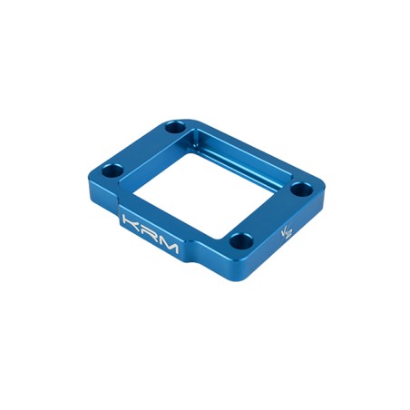 Distanziale valvola lamellare KRM V2 azzurro da 10mm