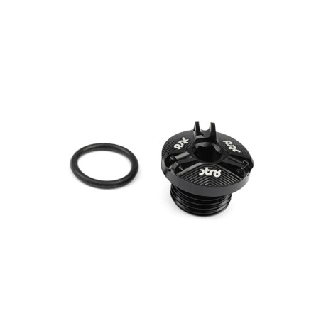Tappo olio motore STR8 nero x Minarelli AM6 ( M16x2 )