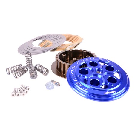 Kit frizione 2WIN blu x Minarelli AM6 con 6 dischi e 5 molle