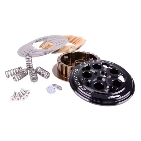 Kit frizione 2WIN nera x Minarelli AM6 con 6 dischi e 5 molle