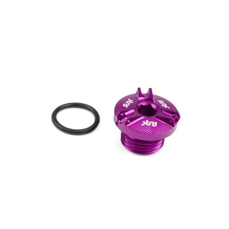 Tappo olio motore STR8 viola x Minarelli AM6 ( M16x2 )