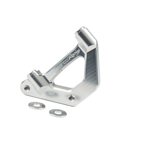 Supporto pinza MOTOFORCE x pinza 4 pistoncini disco 260mm su moto 50cc