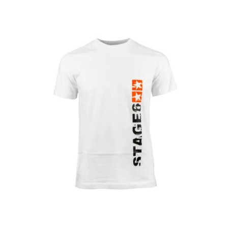T-Shirt STAGE6 AXIS bianca
