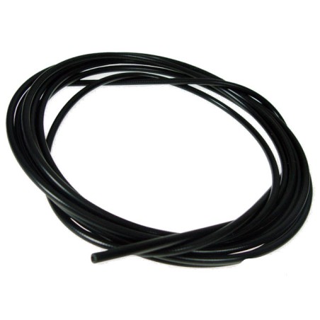 Guaina nera cavo gas d.5mm esterno 2,8 mm interno