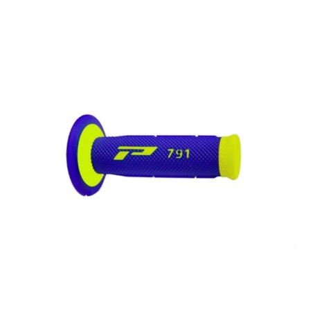Coppia manopole PROGRIP gialle - blu