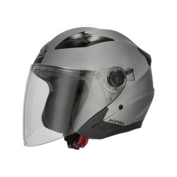 Casco ACERBIS jet firstway 2.0 grigio
